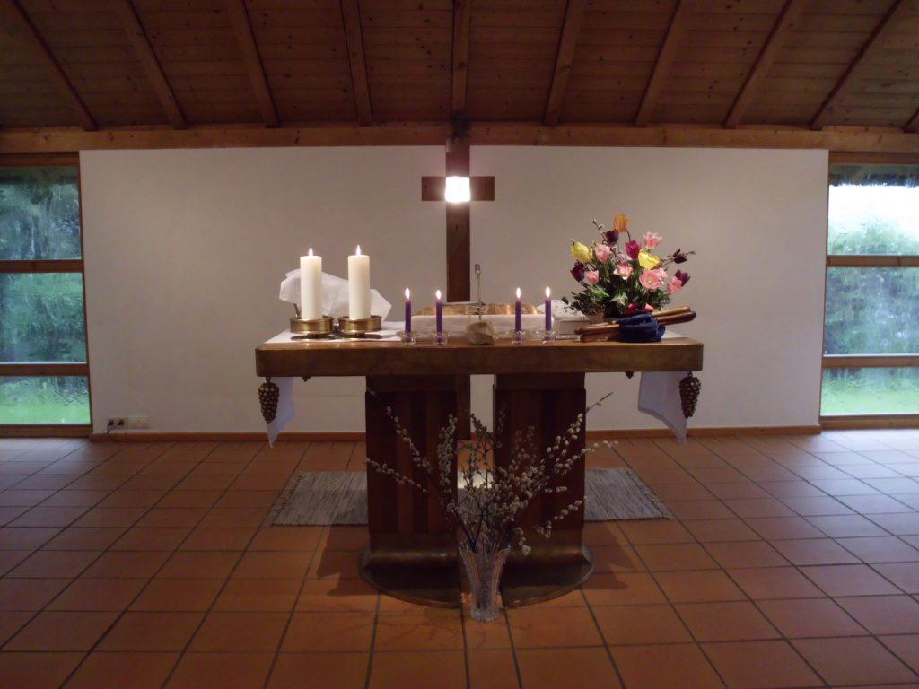 Ostersonntag in der Kirche Mitterfelden