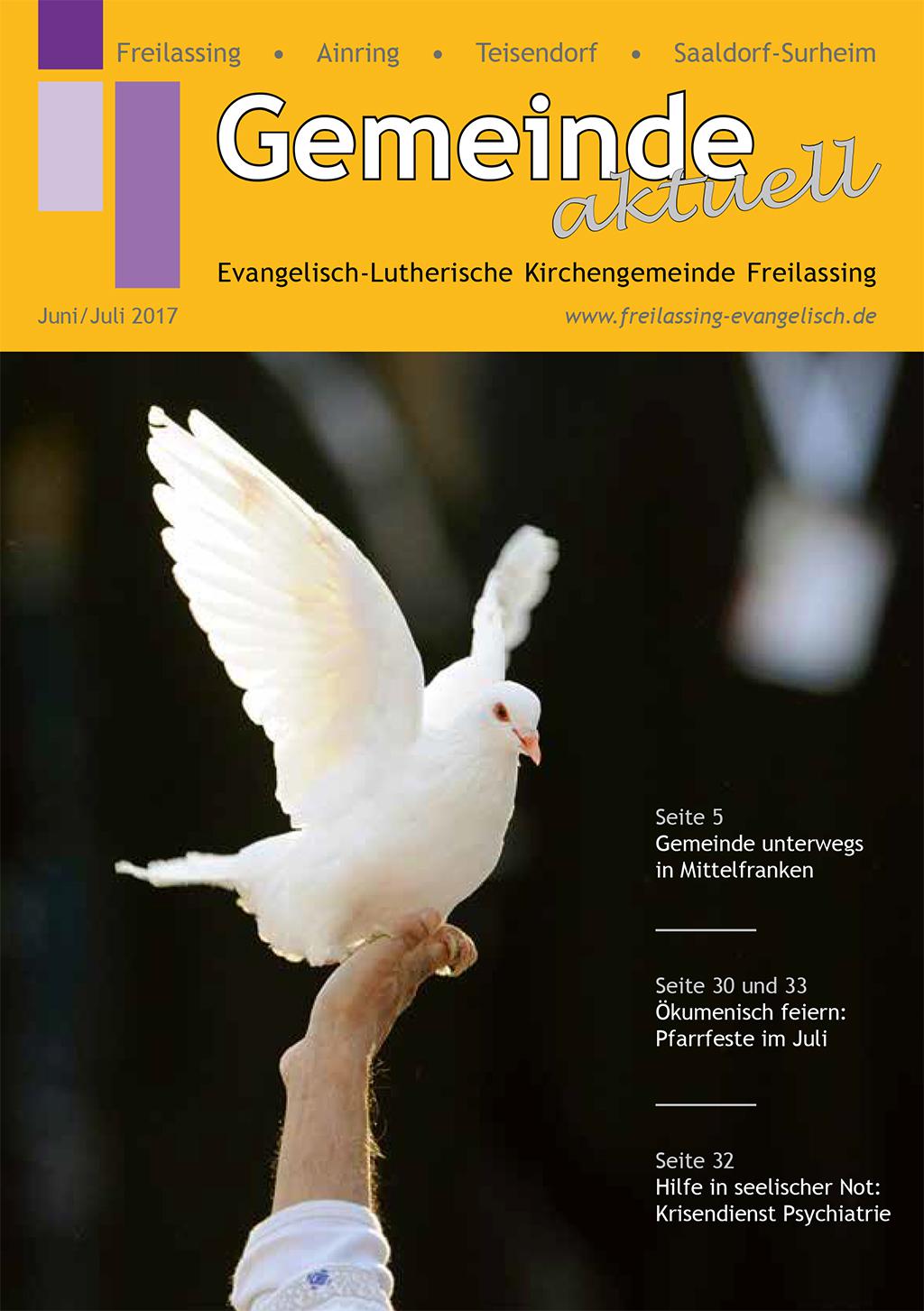 Gemeindebrief Juni / Juli 2017