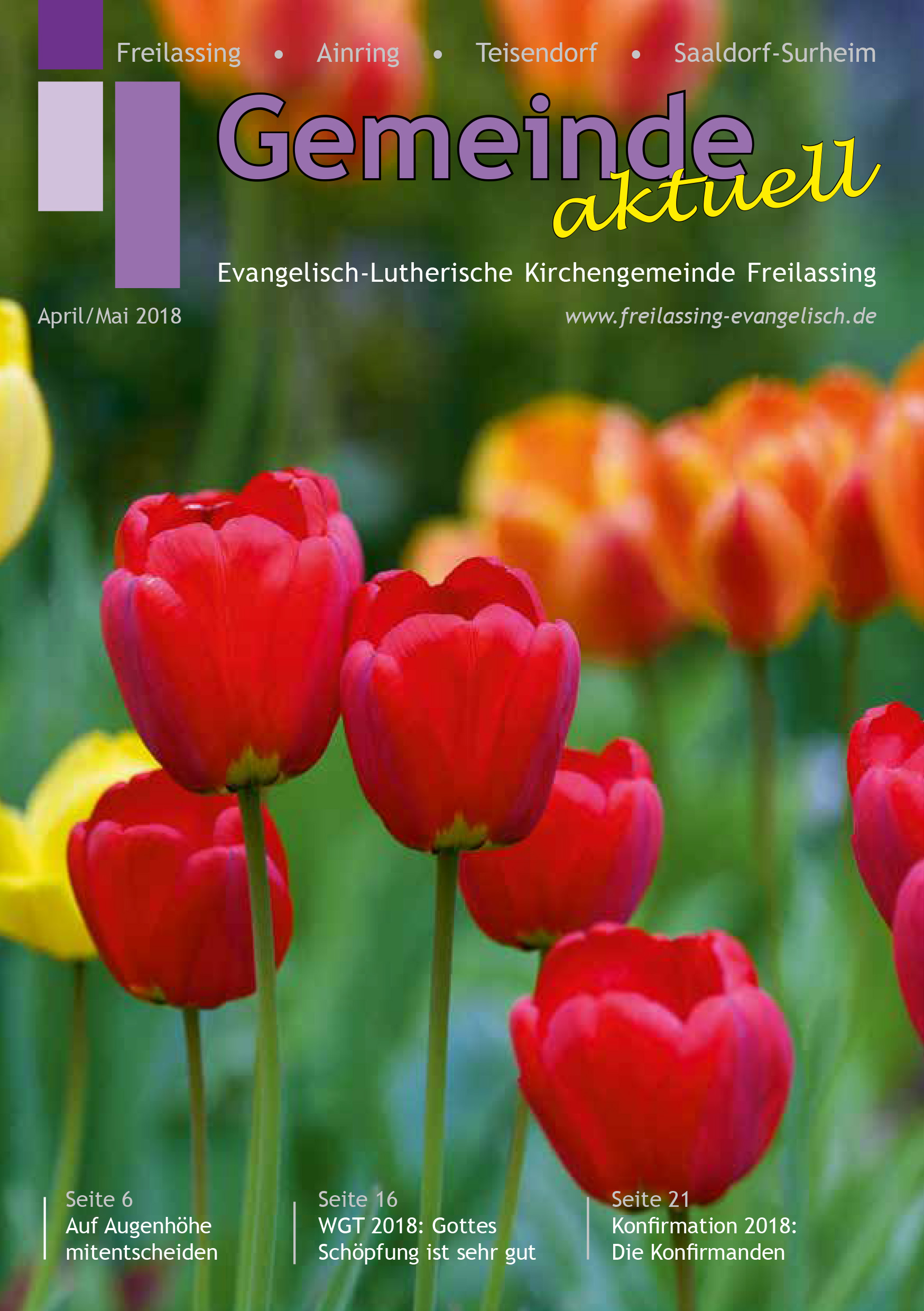 Gemeindebrief Freilassing April Mai 2018